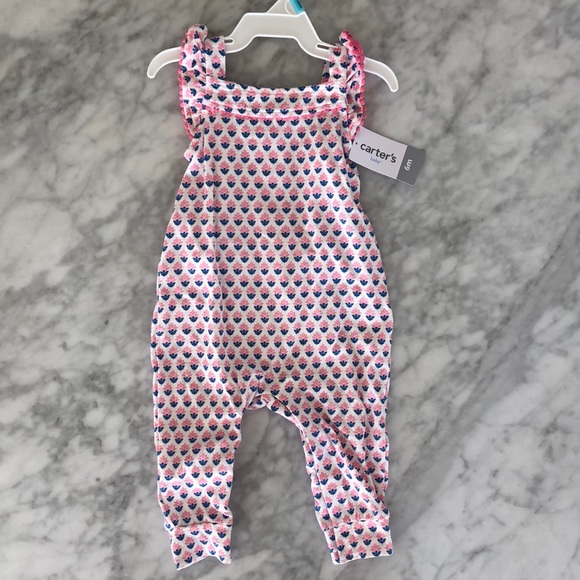 Carter's Other - NWT Carters jumper size 6 months pink and blue